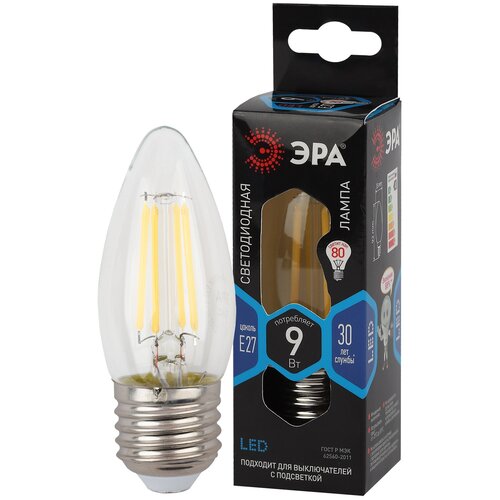 ������ 287� �������� ������������ ��� F-LED B35-9w-840-E27 �27 / �27 9�� �������� ����� ����������� ����� ����