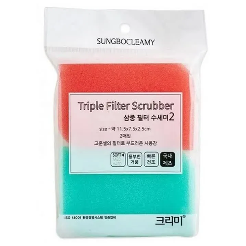  280  - SungBo Cleamy Sungbocleamy Triple Multi Scrubber, 1 