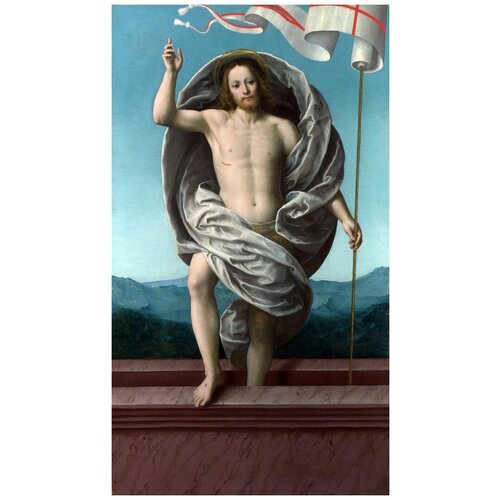  1490      (Christ rising from the Tomb)   30. x 53.