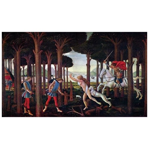  1470    Nastagio degli Onesti 1   51. x 30.
