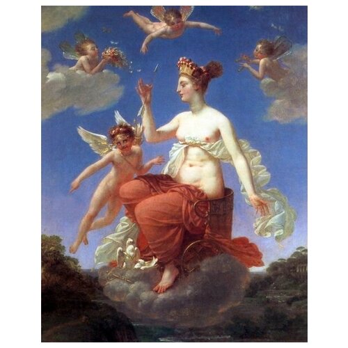  1200      (The Love pique by a bee, complains in Venus)  - 30. x 38.