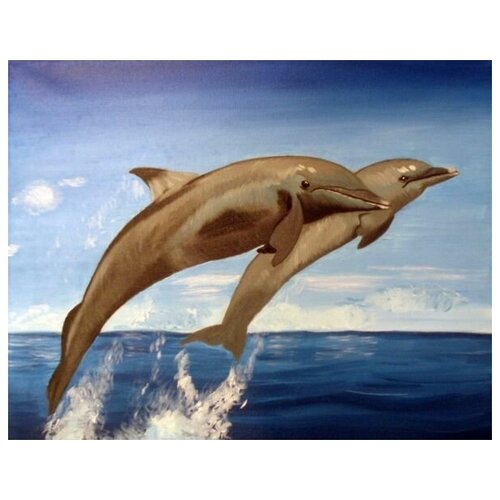  1200     (Dolphins) 1 38. x 30.