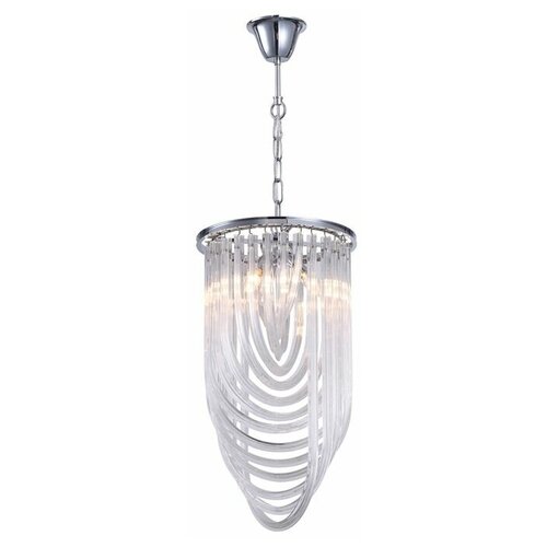  73926 DeLight Collection   Delight Collection Murano Glass KR0116P-3 chrome