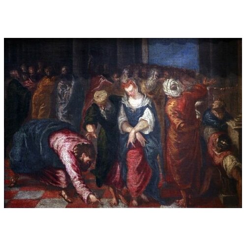  1870        (Christ and the Adulterous Woman)   56. x 40.