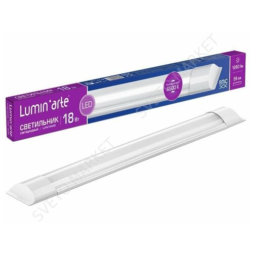  280    Luminarte LLFW18W02 18 6500 IP40 1800 