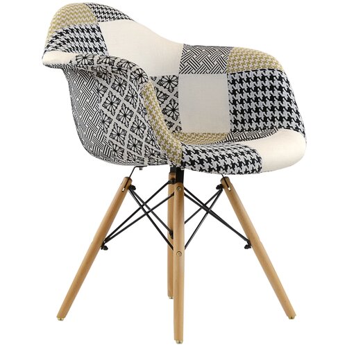  6182  Barneo N-14 Patchwork , Eames style