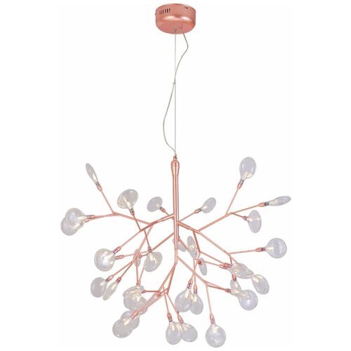  46200   Crystal Lux EVITA SP36 COPPER/TRANSPARENT (1693/236)