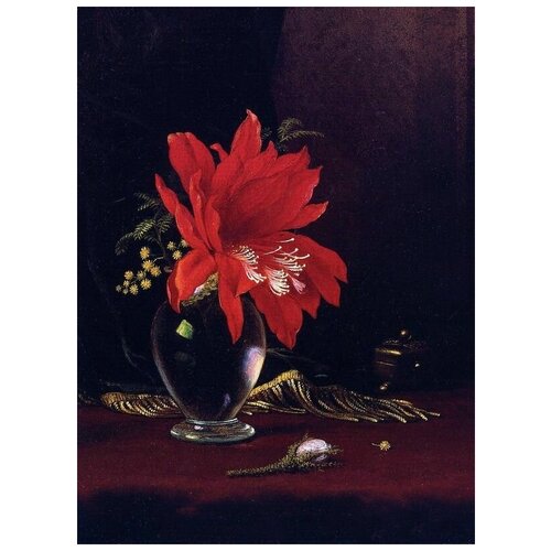 1810        (Red Flower in a Vase)    40. x 54.