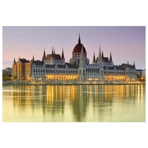  1950       (The building of the Hungarian Parliament) 60. x 40.