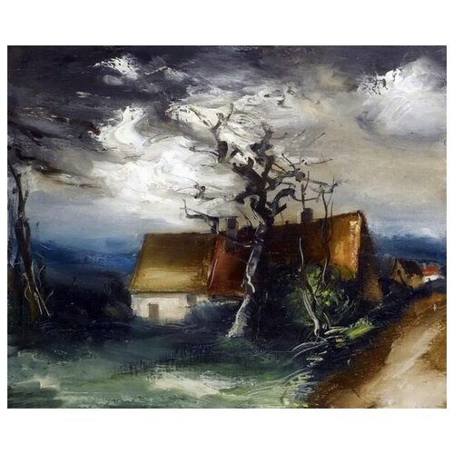      (Thatched Houses)   48. x 40.,  1680 