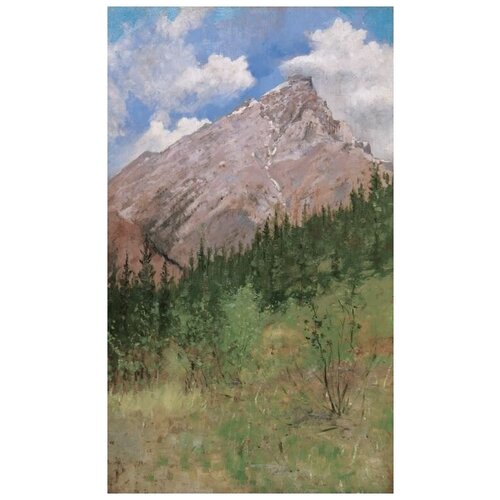  1470     (1890) (Banff, Cascade Mountain)   30. x 51.