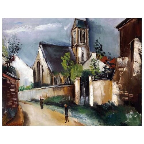  1760       (The Church in the Village)   52. x 40.