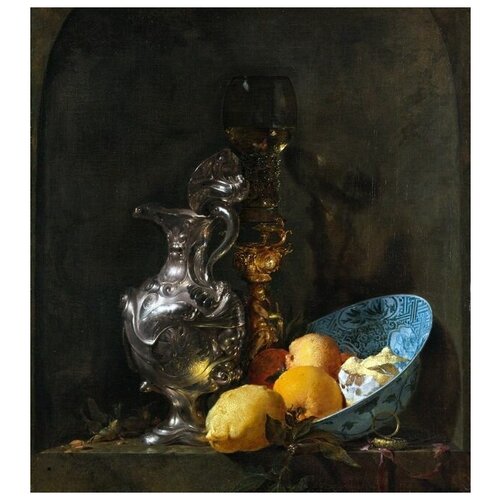  1070        (Still Life with Silver Pitcher)   30. x 33.