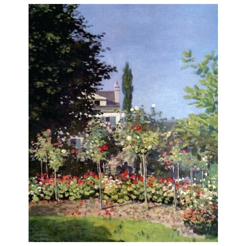  2360       - (Flowering Garden at Sainte-Adresse)   50. x 63.