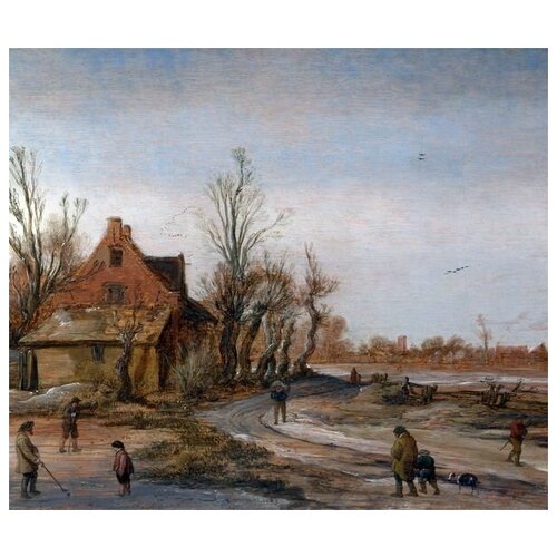  1640      (A Winter Landscape)     47. x 40.