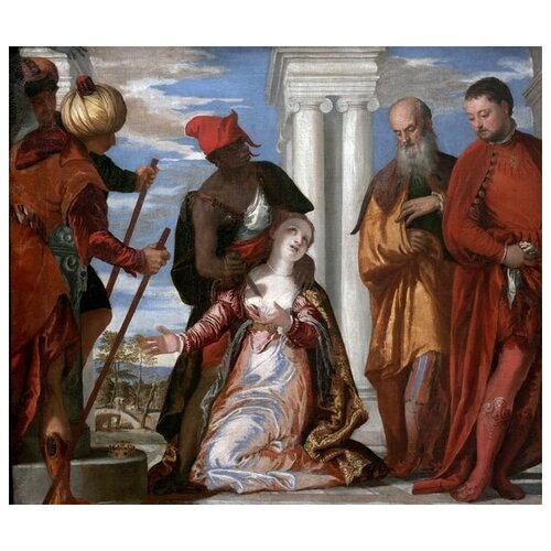  1120     .  (Martyrdom of St. Giustina)   35. x 30.