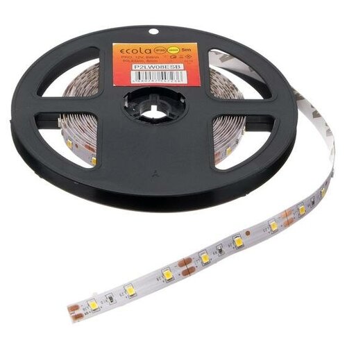  278 Ecola LED strip PRO 8W/m 12V IP20 8mm 60Led/m 2800K 12Lm/LED 720Lm/m     5.