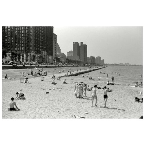  2000         1941-  (Beach in Chicago in June 1941) 61. x 40.