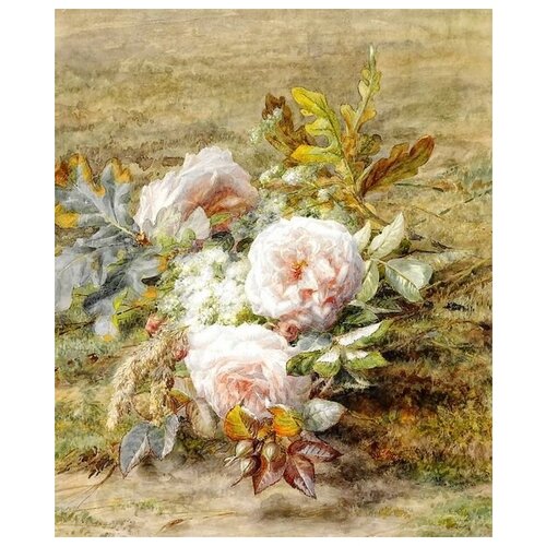  1680     (Roses) 56       40. x 48.