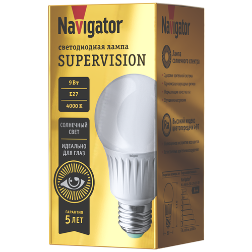 ������ 419� ������������ ����� Navigator SUPERVISION 80 549 NLL-A60-9-230-4K-E27-FR-SV