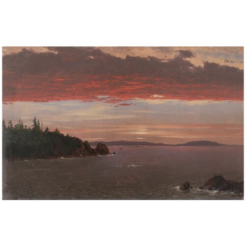  2050       (1850-1855) (Schoodic Peninsula from Mount Desert at Sunrise) ׸   63. x 40.