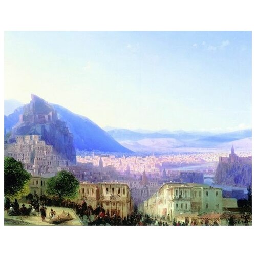  1200     . 1868 (View of Tiflis. 1868)   38. x 30.