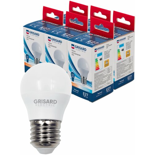 ������ 650� ����� ������������ GRISARD ELECTRIC ��� G45 E27 7�� 3000� 220�. ����� �������� 6 ����