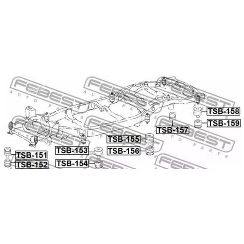  1680   FEBEST TSB151 |   1  |   1