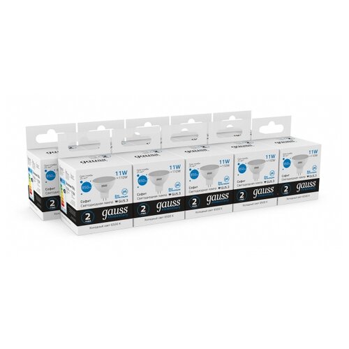 ������ 324� ����� LED GAUSS Elementary 11W/GU5.3/6500K MR16 13531