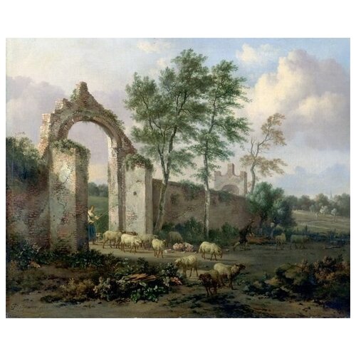  1190       (A Landscape with a Ruined Archway)   37. x 30.