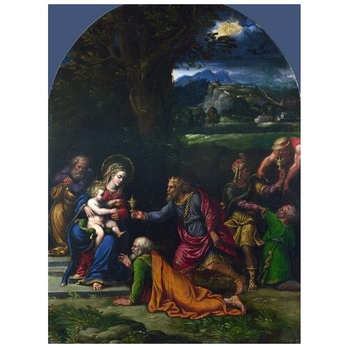  1220      (The Adoration of the Kings) 3    30. x 40.