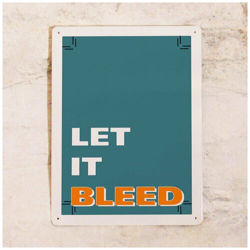  842   Let it BLEED, , 2030 .