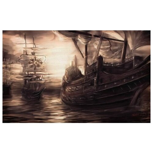  1410     (The ships) 1 48. x 30.