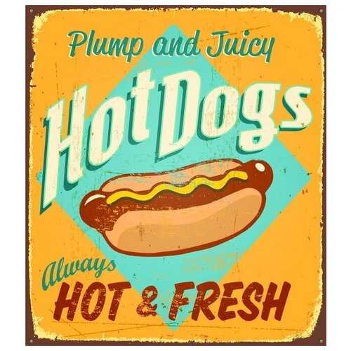  2190       (Advertising hot dogs) 50. x 57.