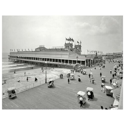  1760        (Pier in Atlantic City) 52. x 40.