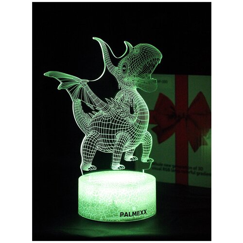  837   PALMEXX 3D  LED RGB 7  () LAMP-076