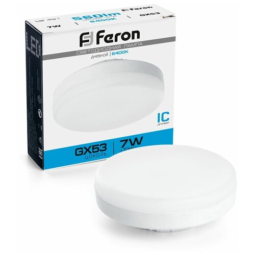 ������ 95� ����� ������������ Feron LB-451 GX53 7W 6400K