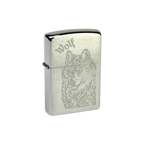  3137  Wolf Zippo . 200 Wolf