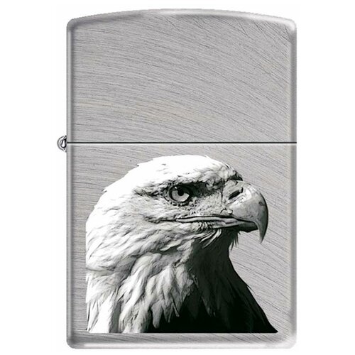  4800    ZIPPO 24647 EAGLE HEAD   Chrome Arch - 