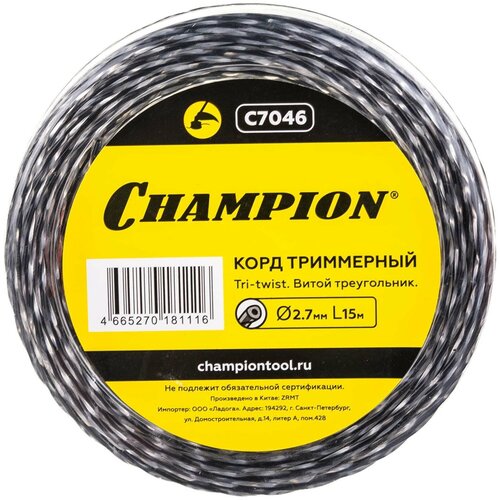  369   Tri-twist 2.7*15 ( ), Champion