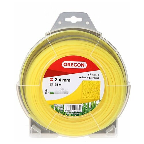  1870  Oregon 2.4mm x 75m Yellow 69-414-Y