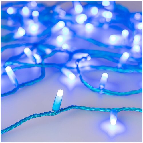 ������ 3070� ������������ �������� ARD-STRING-CLASSIC-10000-BLUE-100LED-MILK-FLASH Blue (230V, 7W) (Ardecoled, IP65)
