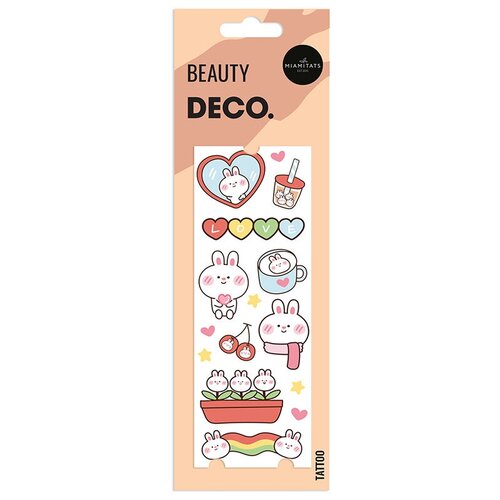  207    DECO. KAWAII COLLECTION by Miami tattoos  (Bunny)