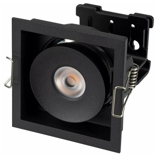  3131  CL-SIMPLE-S80x80-9W Day4000 (BK, 45 deg) (arlight, IP20 , 3 )