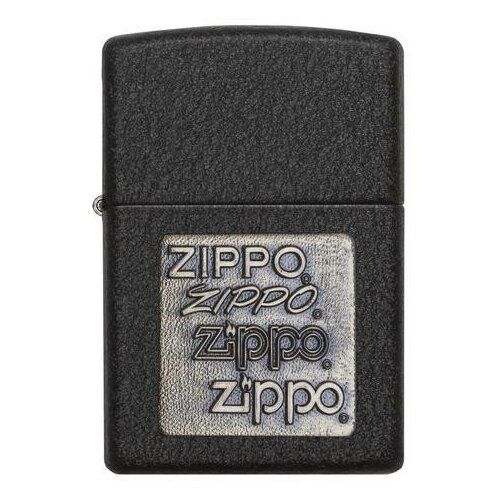  6800    ZIPPO 362 ZIPPO Logo   Black Crackle