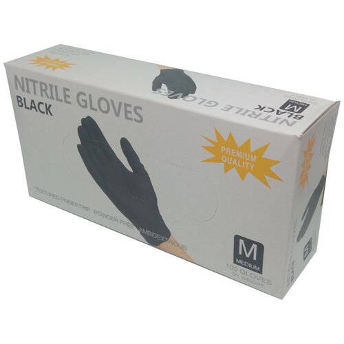  450   100(50) Nitrile Gloves, ,  M