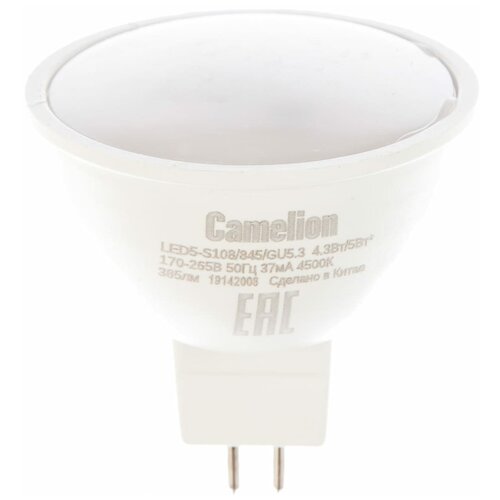 ������ 219� �������� ������������ Camelion LED JCDR 5-S108, GU5.3, 5��, 220�, 1 ��