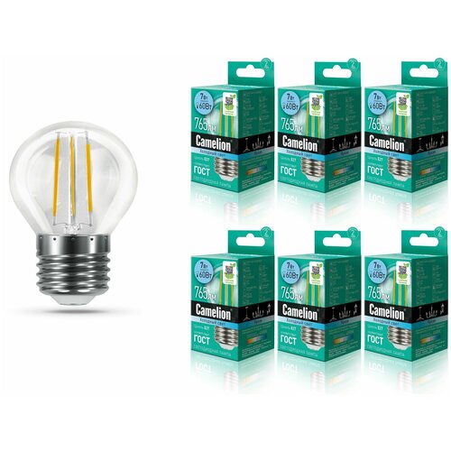 ������ 1327� (��.����� ������������ 7�� 220�), CAMELION LED7-G45-FL/830/E27 (6 ��.)