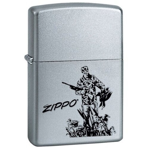  4090    ZIPPO 205 Duck Hunting   Satin Chrome -   