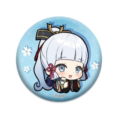  269  Genshin Impact   Chibi Expressions Character Can Badge Kamisato Ayaka 6974696611281